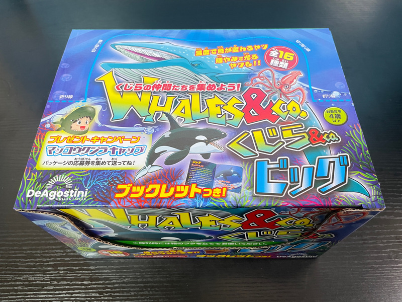 ★くじら＆Co.（アンドコ）ビッグ 1BOX8袋入り★WHALES＆Co. 