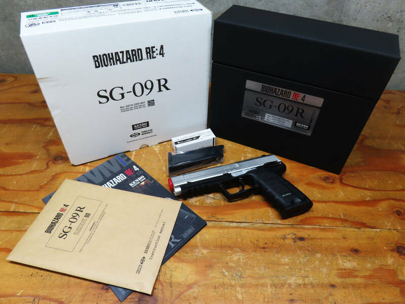 TOKYOMARUI 東京マルイ バイオハザード RE:4 SG-09R 限定品 付属品/説明書/元箱付属 ガスガン 管理6k0529G-C01