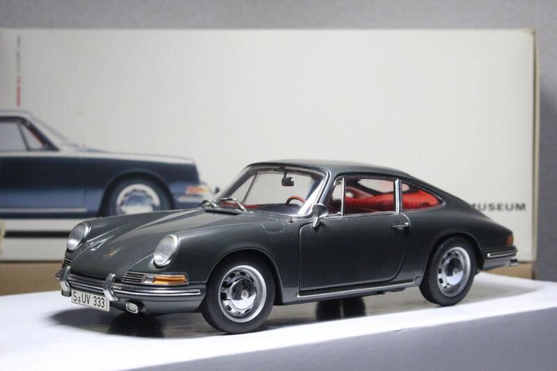 Aa特注 1/18 AUTOart Porsche 911 901 1964 Grey Museum 77911 オートアート ポルシェ 2.0 クーペ グレー ポルシェミュージアム ジャンク