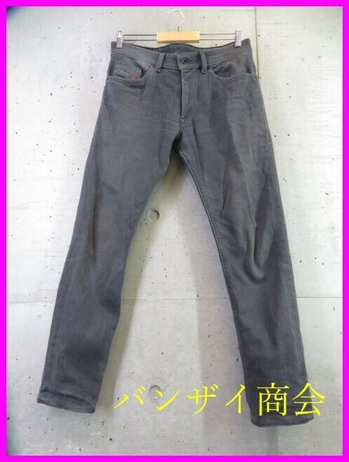 8150s15◆良品です◆DIESEL ディーゼル THOMMER ストレッチ スリムスキニー ブラックデニムジーンズ W30/デニムパンツ/ジーパン/ジャケット