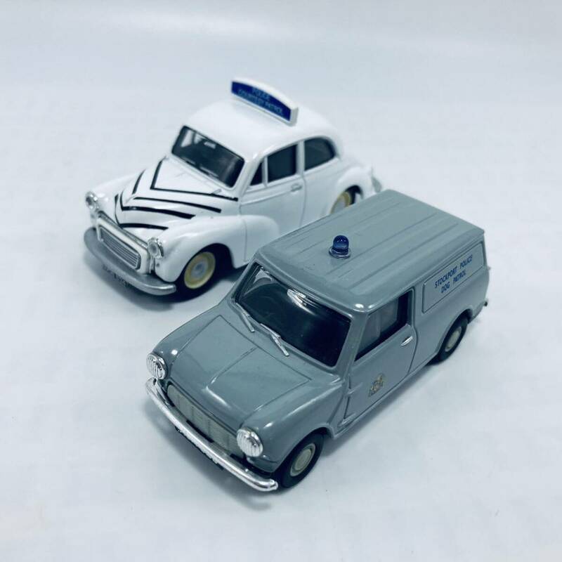 CORGI 1/43 STOCKPORT BOROUGH POLICE SET Morris Minor & Mini Van ストックポート ボロー ポリス セット モーリス マイナー & ミニ バン
