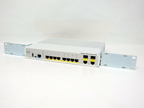 ＃Cisco／シスコ Catalyst3560CGシリーズスイッチ WS-C3560CG-8PC-S 初期化済 No.12