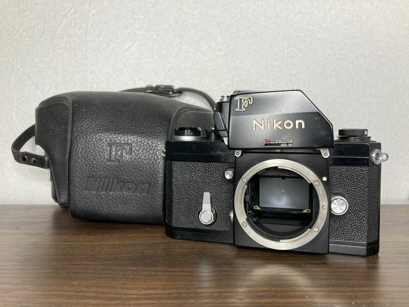 Y385【純正カメラケース付き】ニコン Nikon F フォトミック FTN ブラック 一眼レフ フィルムカメラ マニュアルフォーカス 