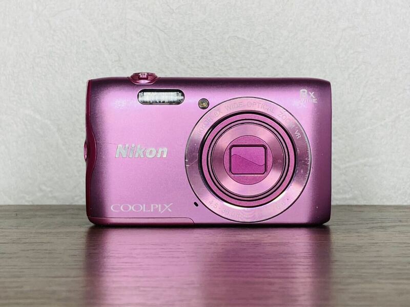 Y405 ニコン Nikon COOLPIX A300 pink ピンク Wi-Fi コンパクトデジタルカメラ コンデジ digital still camera