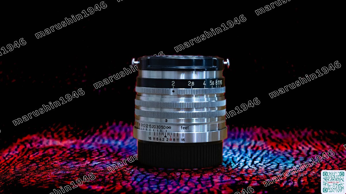 NIKON NIKKOR-HC 5cmF2 L39 黒帯(1) ニコン ニッコール L39マウント オールドレンズ