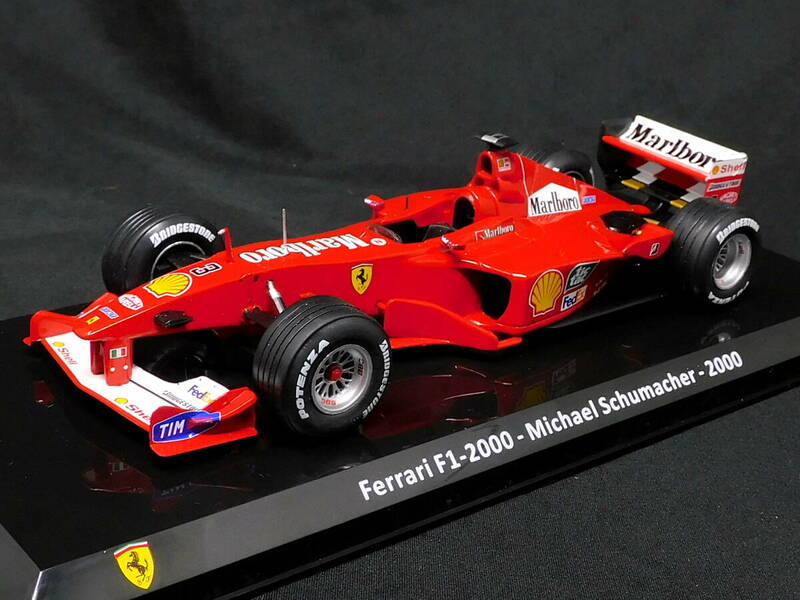 フェラーリF1 ビッグスケールコレクション 1/24 フェラーリF1-2000 M.シューマッハ マルボロ仕様