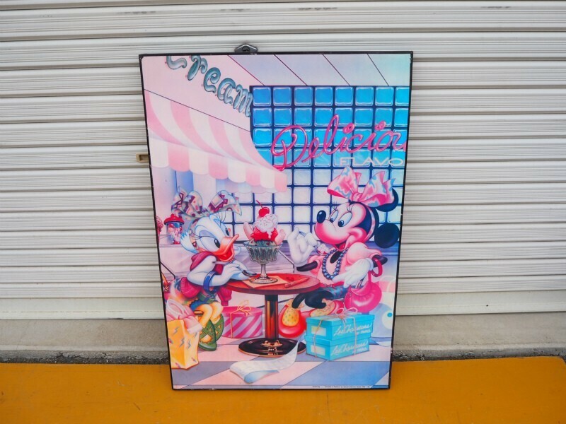 5N240524　Disney ディズニー 特大 パネル 飾り物 Printed in Thailand by Starpics/Suwan studio WM-136 87.5×59.5×2.5㎝