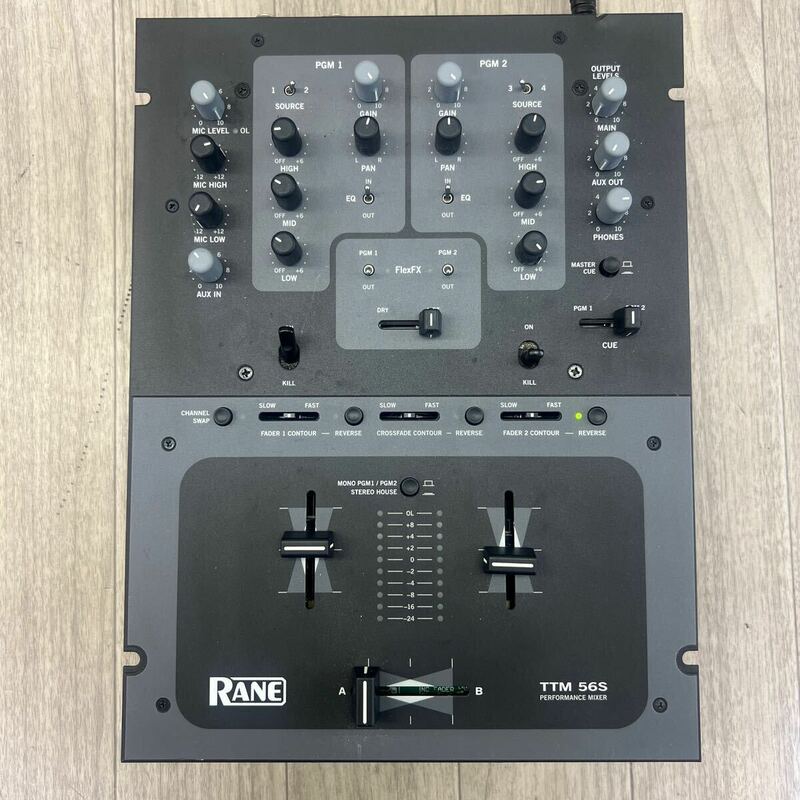 US240510 C-53 RANE レーン TTM56S TTM 56S DJミキサー DJ機器 オーディオ機器 コード欠品 通電確認済み