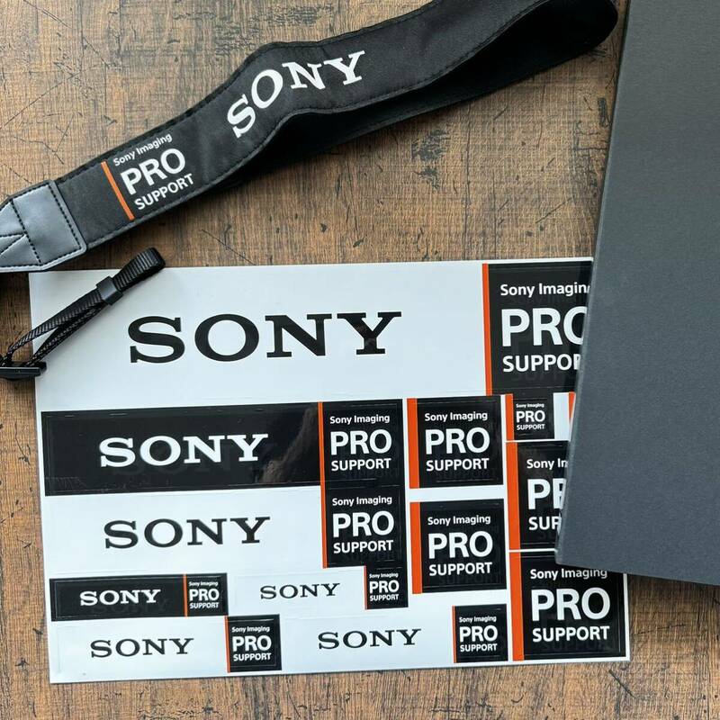 SONY ソニー Pro Support プロサポート 非売品 カメラストラップ　ステッカー 送料無料