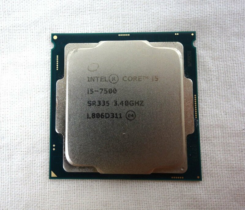 INTEL インテル CPU CORE i5-7500 SR335 3.40GHz