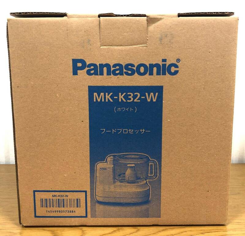 【未使用品】Panasonic パナソニック ミキサー フードプロセッサー MK-K32-W（管14776）