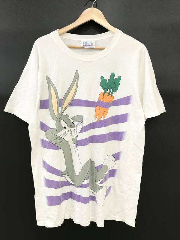 AMERICAN CHARACTERS touchof gold LOONEY TUNES バックスバニー Tシャツ 古着 ヴィンテージ ルーニーテューンズ アメリカン L■0523L