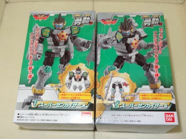 ★新品★勇動 ゼンカイジャー2 「①スーパーゼンカイザー A」+「②スーパーゼンカイザー B」 YU-DO 機界戦隊ゼンカイジャー