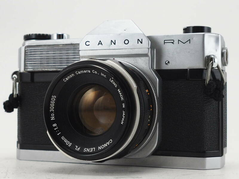 ★訳あり実用品★ キャノン CANON CANONFLEX RM ボディ 50mm 単焦点レンズセット ★シャッターOK！ #TA4792