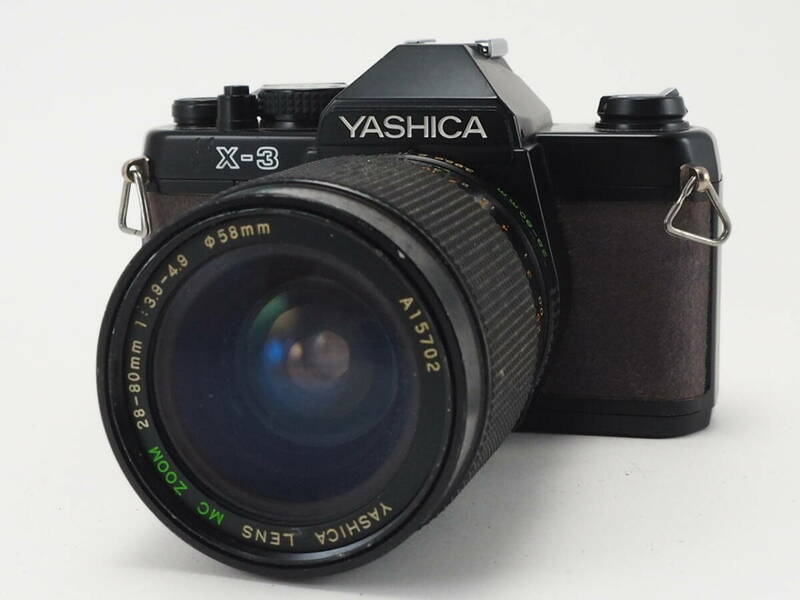 ★訳あり大特価★ ヤシカ YASHICA X-3 ボディ ZOOM 28-80mm F3.9-4.9 レンズセット #TA4983