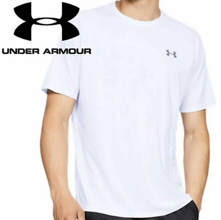 新品（アンダーアーマー）トレーニングT-シャツ M ショートスリーブ Tシャツ メンズ UAテック2.0