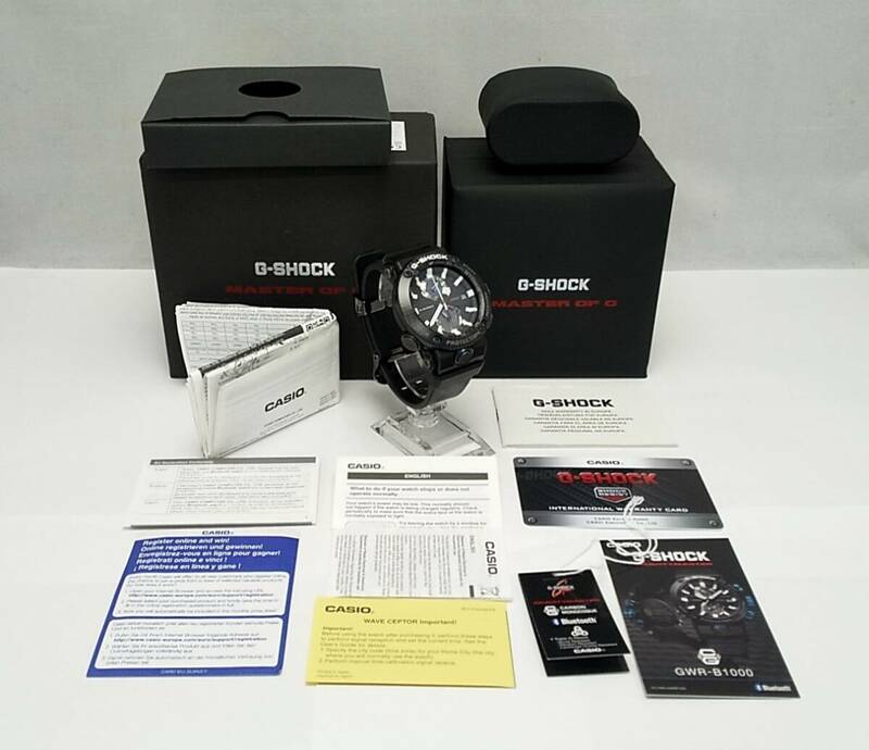 腕時計　CASIO　G-SHOCK　GRAVITYMASTER　GWR-B1000-1A1ER　電波ソーラー　/　カシオ　ジーショック　グラビティマスター