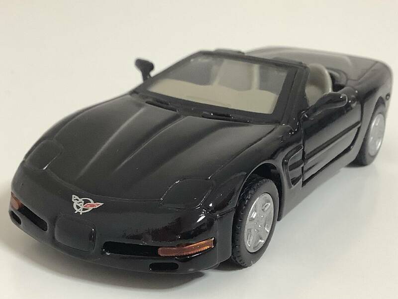 シボレー 5代目 コルベット C5 V8 5.7L オープンモデル 1998年式~ 1/43 約10.5㎝ ミニカー 送料￥300 