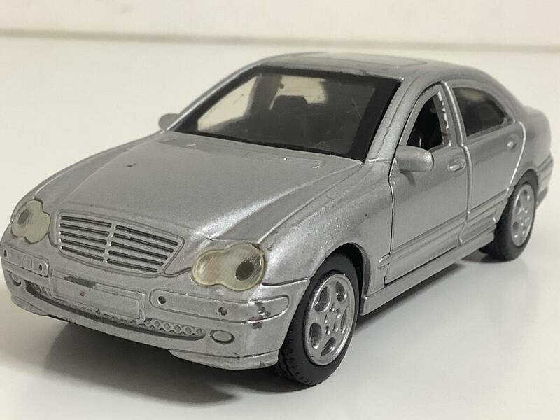 メルセデスベンツ 2代目 Cクラス C320 エレガンス W203 前期型 2000年式~ 1/43 約10.2㎝ MOTOR MAX ミニカー 送料￥300 