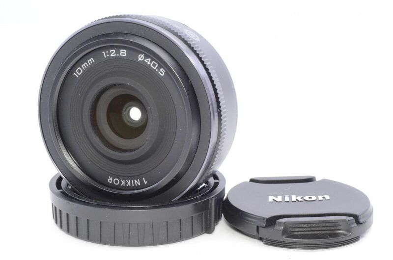 Nikon 単焦点レンズ 1 NIKKOR 10mm f/2.8 ブラック ニコンCXフォーマット専用 #2405065A