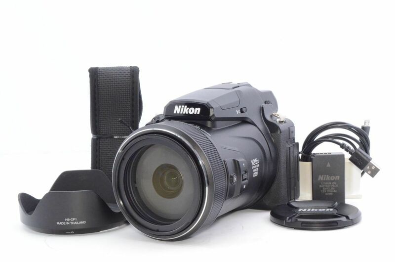 Nikon デジタルカメラ COOLPIX P1000 ブラック クールピクス P1000BK #2405168A