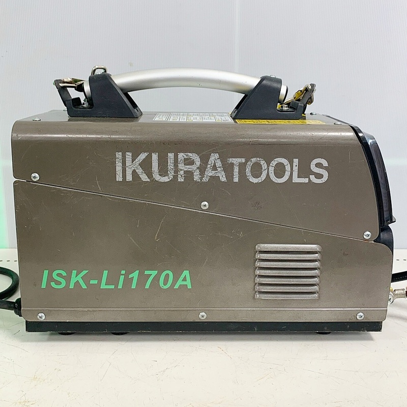 ♭♭ IKURA SEIKI CO.,LTD. 育良精機 バッテリー溶接機　100Ｖ ISK-LI170A やや傷や汚れあり