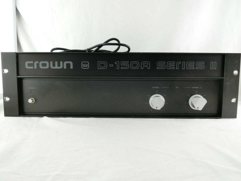 CROWN クラウン D-150A SERIESⅡ ステレオパワーアンプ