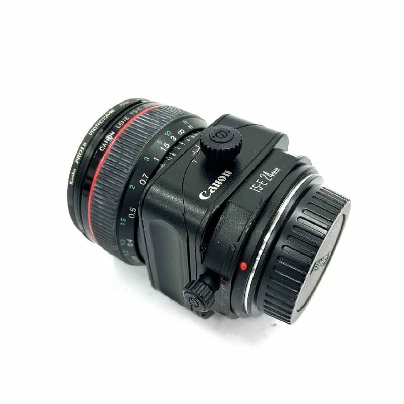 1円スタート Canon キャノン TS-E 24mm f3.5 L shift lens シフトレンズ 一眼カメラ用レンズ 動作未確認