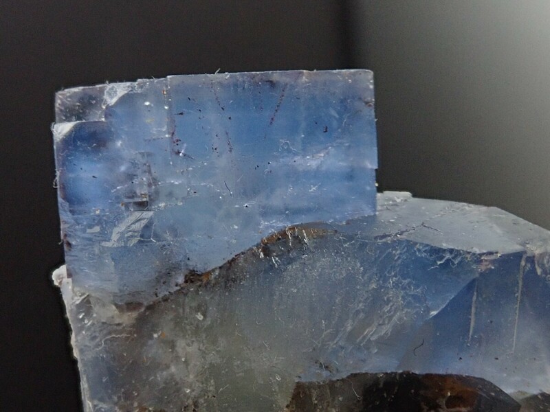 【ブラックフォレスト】美しいブルー　フローライト　蛍石　原石　標本