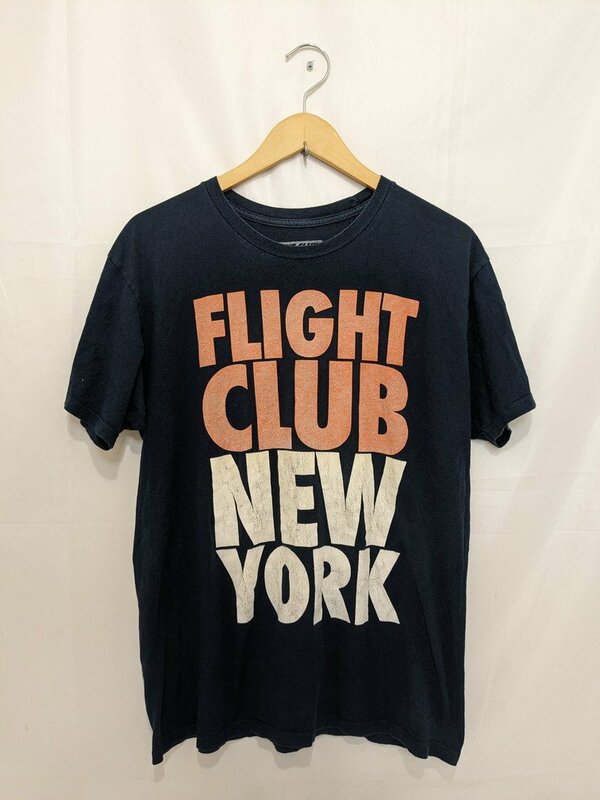 FLIGHT CLUB フライトクラブ NEW YORK Sneaker Trainers STORE Tシャツ サイズ：L カラー：ネイビー