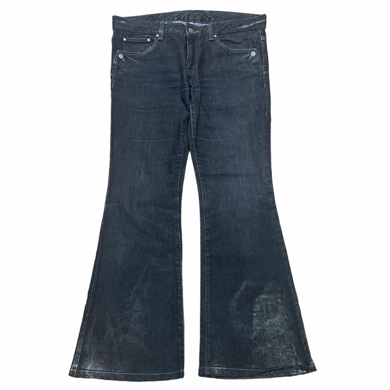 希少 rare Tornado Mart flare pants trousers トルネードマート パンツ 00's domestic japanese label leather archive アーカイブ