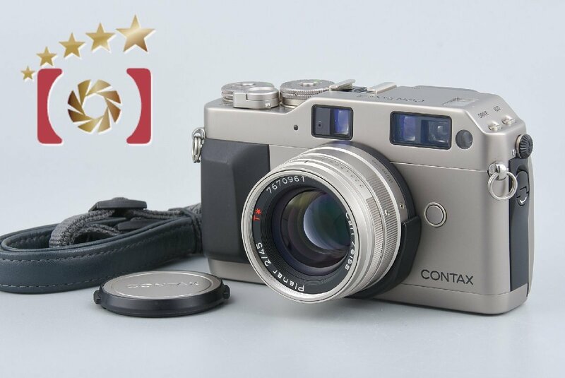 【中古】CONTAX コンタックス G1 ROM改 + Carl Zeiss Planar 45mm f/2 T*