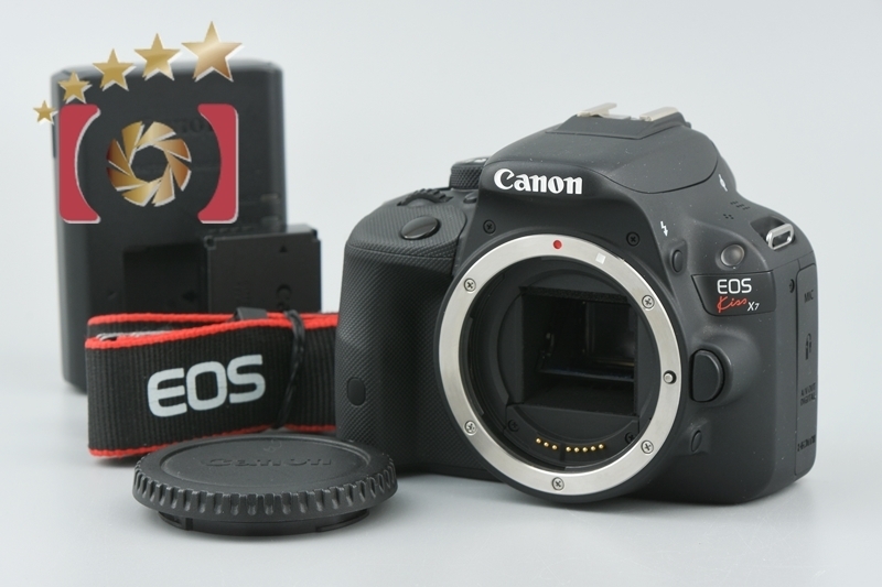 【中古】Canon キヤノン EOS Kiss X7 デジタル一眼レフカメラ シャッター回数僅少