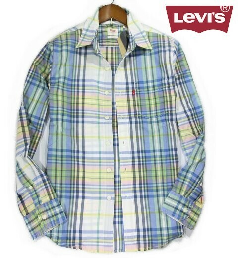 ※土089新品▼ リーバイス Levi's 長袖シャツ 【 日本サイズS 】 チェックシャツ 
