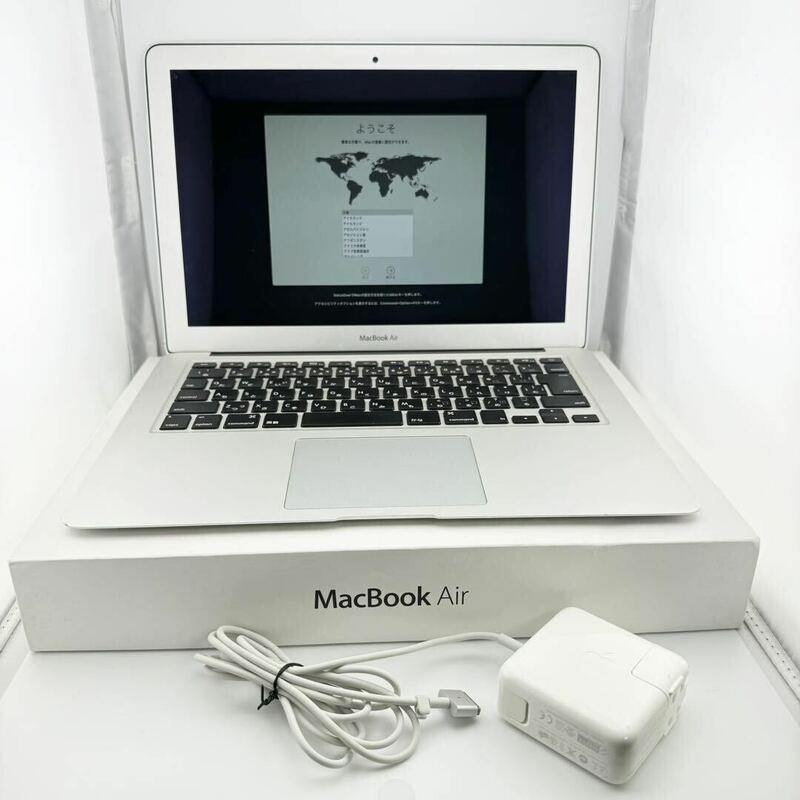 動作品 Apple Macbook Air アップル マックブックエアー ノートパソコン PC Mid 2012 A1466 13インチ Intel Core i5 メモリ4GB HDD 250GB