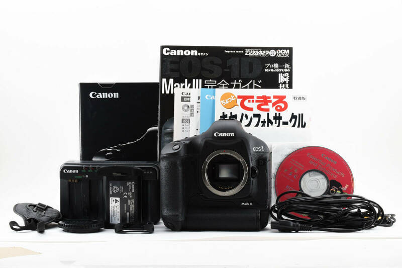 ★☆極美品 キャノン Canon EOS 1D Mark III ボディ 元箱付属多数 #2130913☆★