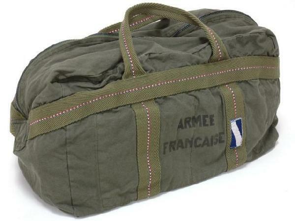 フランス軍 パラシュート バッグ オリーブ ミリタリー アウトドア メンズ