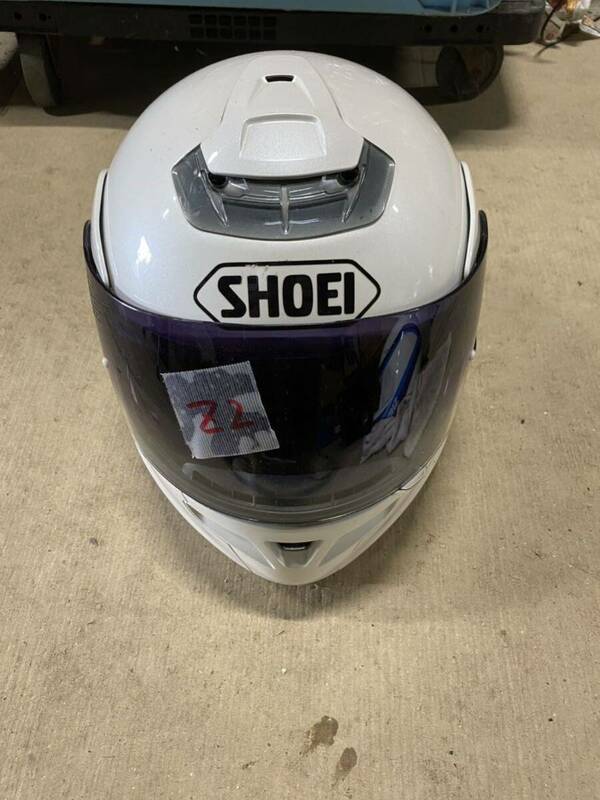 (Z2)SHOEI フルフェイスヘルメット multitec ショーエイ Lサイズ　現状中古品