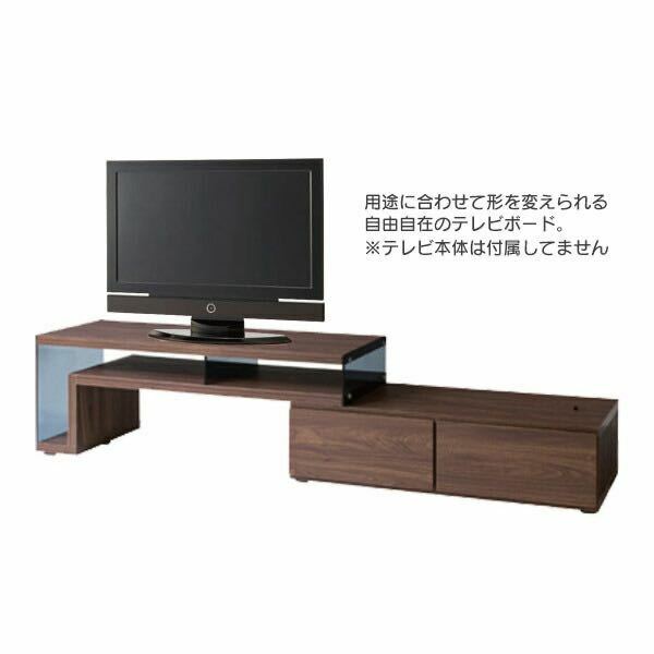 ALC5d 新品 箱入り ROOM ESSENCE テレビボード SO-224WAL 105-181cm 伸長式 ローボード TVボード AVボード テレビ台 AVラック 伸縮式 東谷