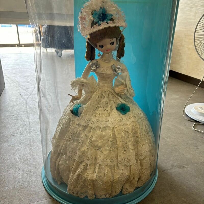 フランス人形レトロアンティーク 昭和レトロ 飾り物 ドレス 