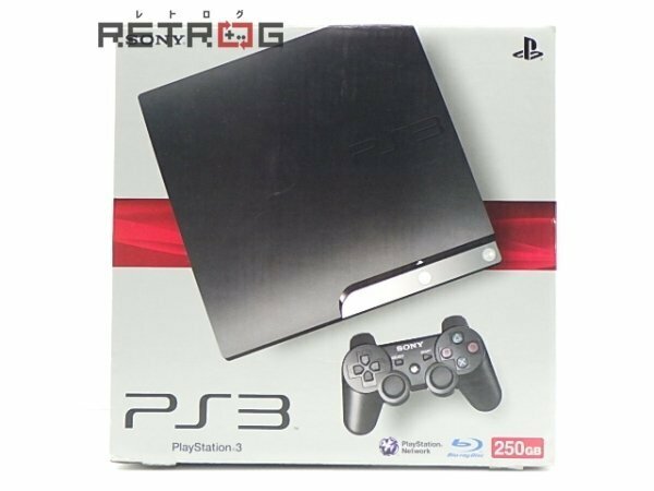 PlayStation3 250GB チャコールブラック(旧薄型PS3本体・CECH-2000B) PS3