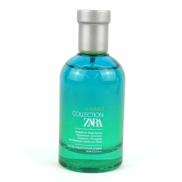 ザラ 香水 サマーコレクション オードトワレ EDT 若干使用 フレグランス TA メンズ 100mlサイズ ZARA