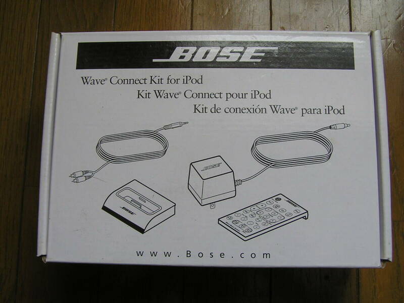 BOSE WAVE CONNECT KIT for iPod BOSE　中古　リモコン無し