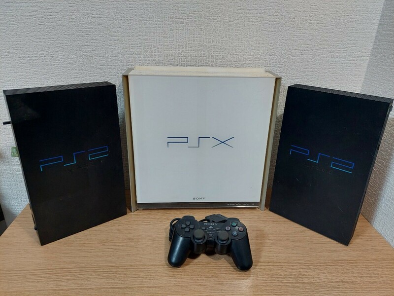 【ジャンク】 SONY PSX.PS2本体 3台セット