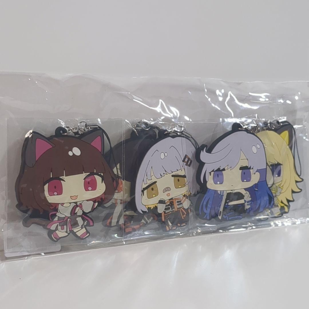 KMNZ ケモノズ HACHI ハチ VESPERVELL ヴェスパーベル ぬくぬくにぎりめし HARMONICS VTuber 公式 ラバーストラップ5種