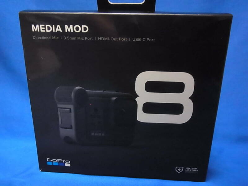 【GoPro公式】 Media Mod メディアモジュラー for HERO8 ブラック AJFMD-001