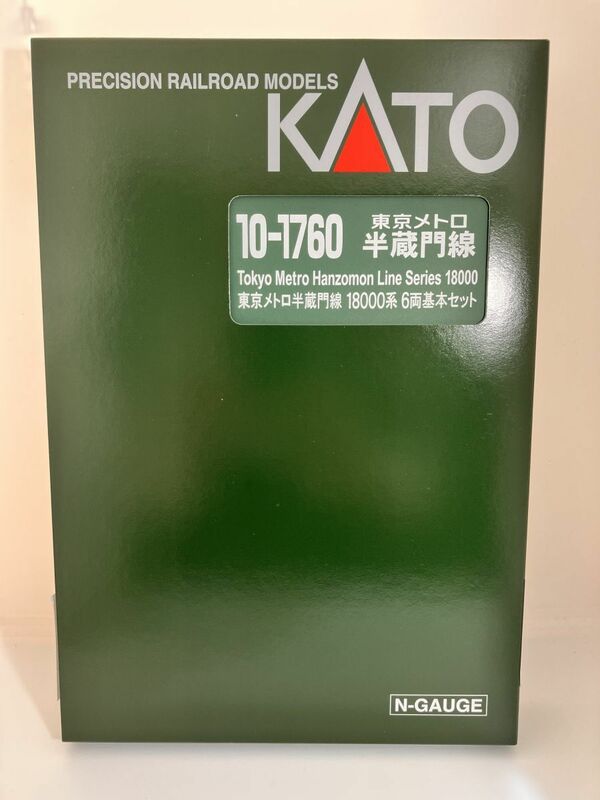 KATO Nゲージ 東京メトロ半蔵門線 18000系 6両基本セット 10-1760 鉄道模型　新品在庫品