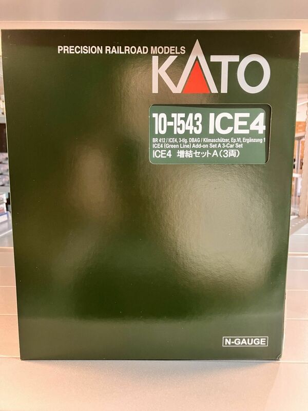 KATO Nゲージ ICE4 増結セット A (3両) 10-1543 鉄道模型 電車　新品
