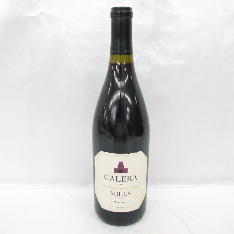 【未開栓】CALERA カレラ ミルズ・ヴィンヤード ピノ・ノワール 2010 赤 ワイン 750ml 13.8% 11564599 0527