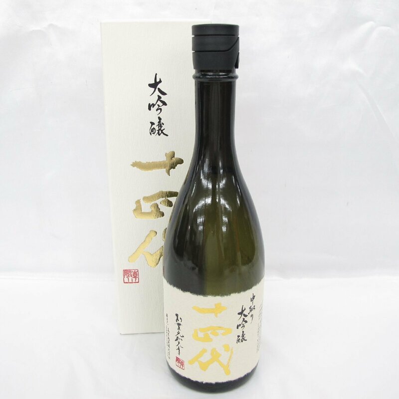 【未開栓】十四代 中取り 大吟醸 生詰 日本酒 720ml 15% 製造年：2024年 箱付 11591829 0603